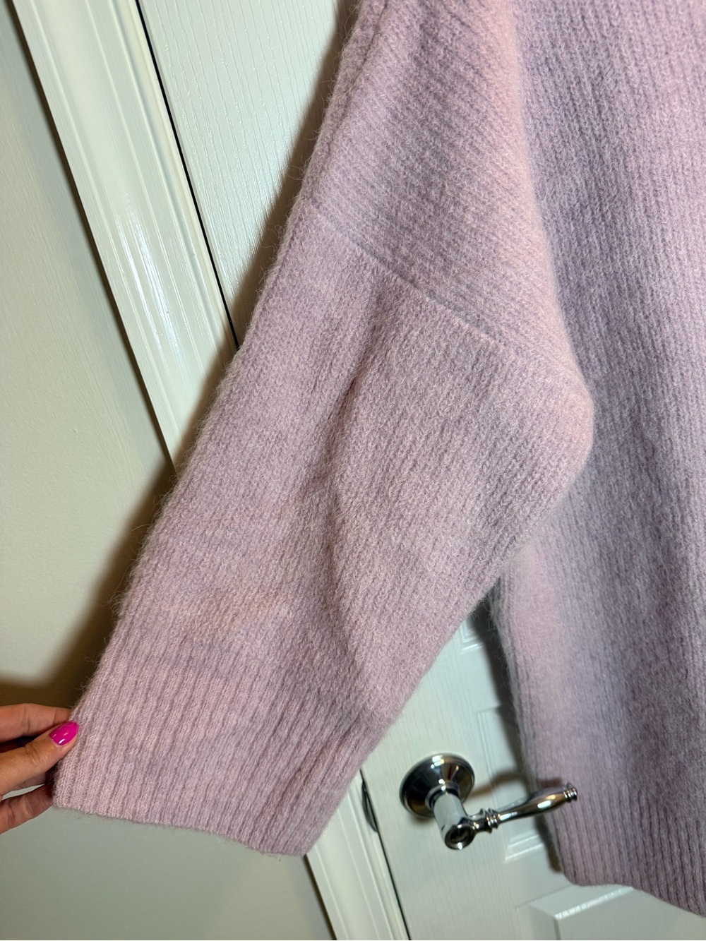 Zara Limited Edition Wool Alpaca Hooded oversized Sweater M NWT - Picture 3 of 7